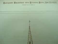 Saint Peter's Church, Kettering, Northamptonshire, England, UK, 1888, Unknown