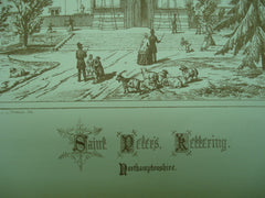 Saint Peter's Church, Kettering, Northamptonshire, England, UK, 1888, Unknown