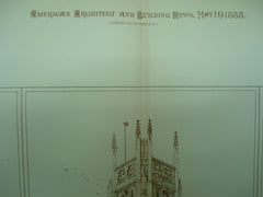 Saint Andrew's Church in Backwell, Church of Saint Mary the Virgin in Fairford, Saint Fimbarrus' Church in Fowey, Backwell, Somersetshire, Fairford, Gloucestershire , Fowey, Cornwall, England, UK, 1888, Unknown