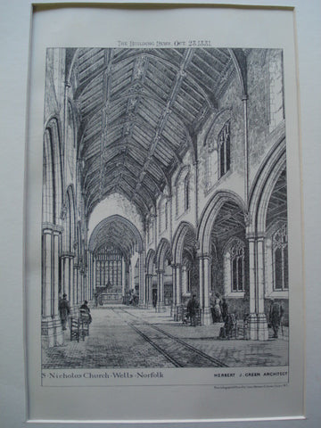 St. Nicholas Church , Wells, Norfolk, England, UK, 1881, Herbert J. Green