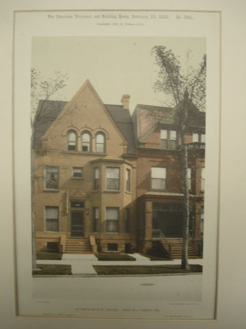House of A. Sanborn, Esq., Chicago, IL, 1893, unknown