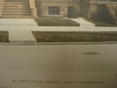 House of A. Sanborn, Esq., Chicago, IL, 1893, unknown
