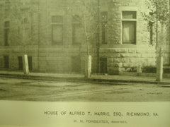 Alfred T. Harris, Esq. , Richmond, VA, 1891, W.M. Poindexter