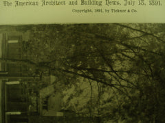 Alfred T. Harris, Esq. , Richmond, VA, 1891, W.M. Poindexter