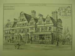 Harrington Gardens Hotel , South Kensington, London, UK, 1881, Ernest George & Peto
