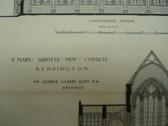 St. Mary Abbotts New Church , Kensington, UK, 1881, Sir George Gilbert Scott