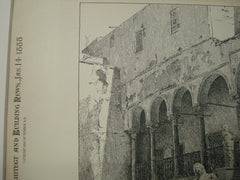 Interior of the Bardo, Tunis, AFR, 1888, Unknown
