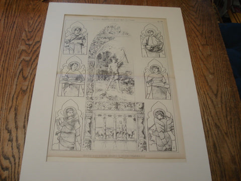 Stained Glass Windows , Not Stated, 1881, Frederic Crowninshield
