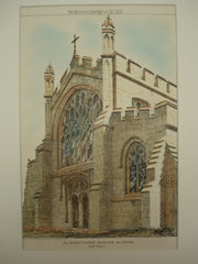 All Saints' Church , Edington, Wiltshire, England, UK, 1872, Unknown