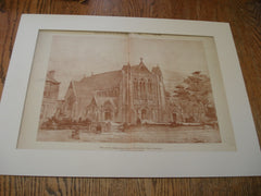 New United Presbyterian Church, Fountainhall Road, Edinburgh, Scotland, UK, 1897, J.Graham Fairley