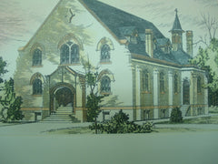St. Matthew Protestant Evangelical Church on McKee Place , Pittsburgh, PA, 1900, C. M. Bartberger