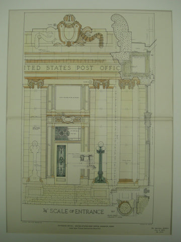 United States Post Office , Norwich, CT, 1903, James Knox Taylor