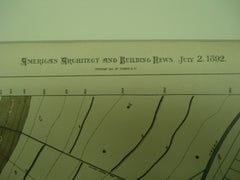 Details of Sewage Disposal , Wayne, PA, 1892, George E. Waring, Jr.