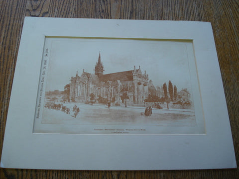 Proposed Methodist Church, Weston-Super-Mare, North Somerset, England, UK, 1898, H.Dare Bryan
