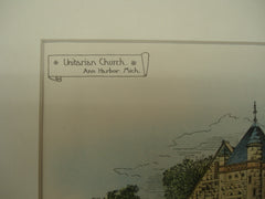 Unitarian Church, Ann Arbor, MI, 1886, Donaldson & Meier