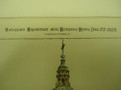 Tower of St. Charles Borromeo , Antwerp, Belgium, EUR, 1888, Francois Aguillon, SJ