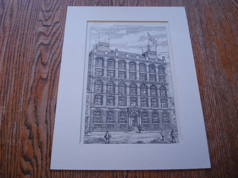 New Warehouse for Messrs. Arthur & Co., Lim., Leeds, England, UK, 1895, Thomas Ambler