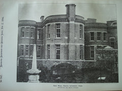New Wing at the North Infirmary , Cork, Ireland, EUR, 1894, Arthur Hill