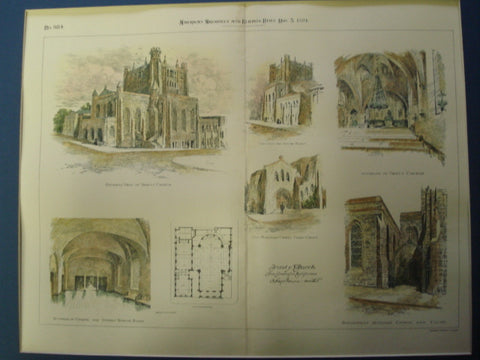Trinity Church , San Francisco, CA, 1894, A. Page Brown