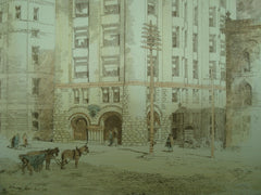 Office Building , Minneapolis, MN, 1888, L. S. Buffington