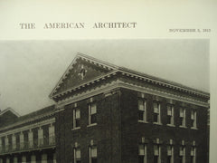 South Side and West Side of the Montefiore Home , Bronx, NY, 1913, Arnold W. Brunner and Buchman & Fox