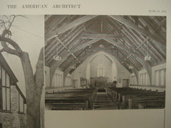 Grace Episcopal Church , Norwood, MA, 1912, J. Lawrence Berry