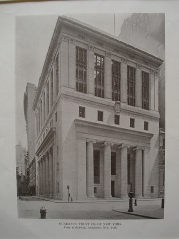 Guaranty Trust Co., New York, NY, 1900, York & Sawyer