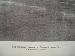 Imperial Institute , South Kensington, England, UK, 1893, T.E. Collcutt