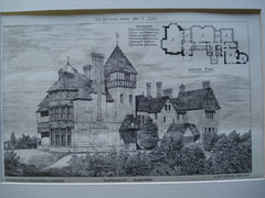 Sandrock, the Residence of the Baroness von Roemer , Hastings, England, UK, 1880, W. Hay Murray