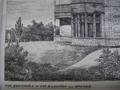 Sandrock, the Residence of the Baroness von Roemer , Hastings, England, UK, 1880, W. Hay Murray
