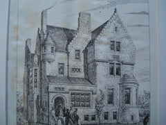 Villa Residence for Stoke Bishop , near Clifton, England, UK, 1880, Henry Shaw