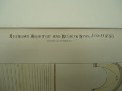 Staircase Hall of the New Public Library , Boston, MA, 1888, McKim, Mead & White