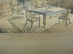 Nelson Room at the Star Inn , Great Yarmouth, England, UK, 1893, Unknown