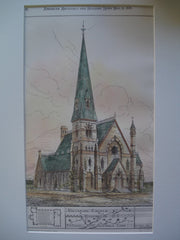 Unitarian Church , Washington, DC, 1879, R.G. Russell