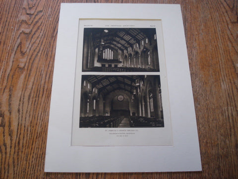St. James M.E. Church, Chicago, IL, 1927, Tallmadge & Watson
