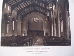 St. James M.E. Church, Chicago, IL, 1927, Tallmadge & Watson