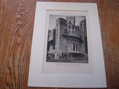 Exterior View of the Ziegfeld Theatre, New York, NY, 1929, Joseph Urban and Thomas W. Lamb