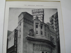 Exterior View of the Ziegfeld Theatre, New York, NY, 1929, Joseph Urban and Thomas W. Lamb