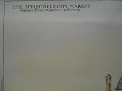 Springfield City Market , Springfield , MA, 1895, Gardner, Pyne & Gardner