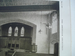 Boulevard Congregational Church, Detroit, MI, 1927, Lancelot Sukert