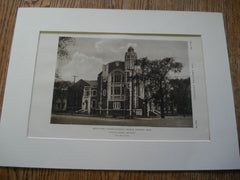 Boulevard Congregational Church, Exterior, Detroit, MI, 1927, Lancelot Sukert