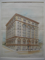 State Mutual Life Assurance Company Building , Worcester, MA, 1895, Peabody and Stearns