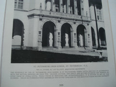 St. Petersburg High School, St. Petersburg, FL, 1927, Wm.B. Ittner, M. Leo Elliott DIGITAL IMAGE