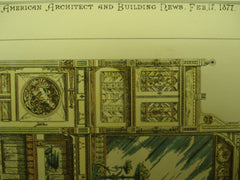 Two Sideboards , 1877, Morlock & Bayer and Ferry & Gardner