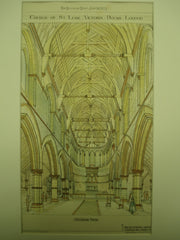Church of St. Luke on Victoria Docks, London, England, UK, 1873, Giles S. Gane