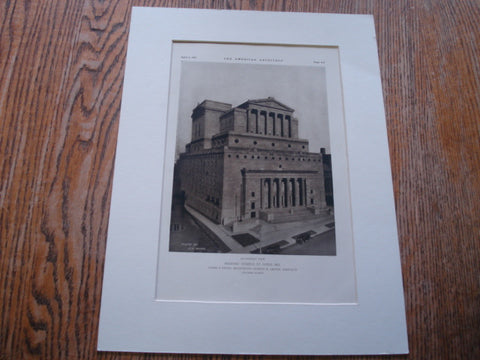 Southwest View Masonic Temple, St. Louis, MO, 1927, Eames & Young