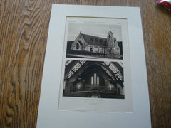 St. Dominic's Church, Proctor, VT, 1927, Maginnis & Walsh