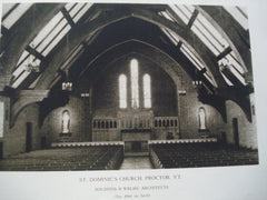 St. Dominic's Church, Proctor, VT, 1927, Maginnis & Walsh