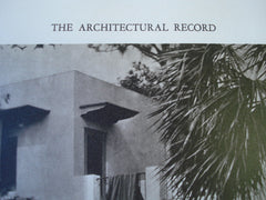 Residence of Jefferson M. Hamilton, Esq. in Beach Park, Tampa, FL, 1928, Franklin O. Adams & J.M. Hamilton