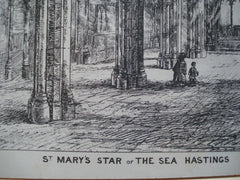 St. Mary's Star of the Sea , Hastings, England, UK, 1884, Basil Champneys